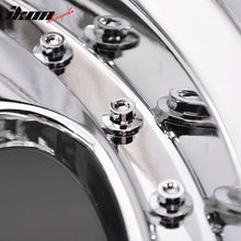 Load image into Gallery viewer, (4) 18X10 +30 5X100 / 5X114.3 Step Lip 5 Spoke Wheels Rims Accessories
