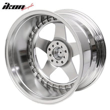 Load image into Gallery viewer, (2) 18X10 +30 5X100 / 5X114.3 Step Lip 5 Spoke Wheels Rim Replacement