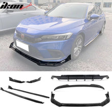 Load image into Gallery viewer, 2022-2024 Civic FE-C Style Gloss Black Bodykit (Front Rear Trunk Side)