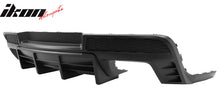 Load image into Gallery viewer, 2014-2015 Chevy Camaro Black Rear Diffuser + Quad Exhaust Tips