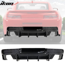 Load image into Gallery viewer, 2014-2015 Chevy Camaro Ikon Rear Diffuser Bumper Lip PP