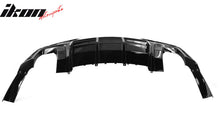 Load image into Gallery viewer, 2014-2015 Chevy Camaro Black Rear Diffuser + Quad Exhaust Tips