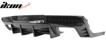 Load image into Gallery viewer, 2014-2015 Chevy Camaro Black Rear Diffuser + Quad Exhaust Tips