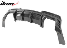 Load image into Gallery viewer, 2014-2015 Chevy Camaro Black Rear Diffuser + Quad Exhaust Tips