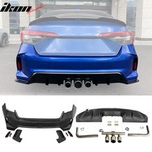 Load image into Gallery viewer, 2022-2024 Honda Civic EX Touring Rear Bumper Cover Set + Exhaust Pipe