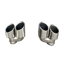 Load image into Gallery viewer, 2014-2015 Chevy Camaro Black Rear Diffuser + Quad Exhaust Tips