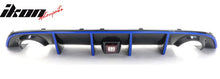 Load image into Gallery viewer, 2015-2023 Dodge Charger Rear Diffuser &amp; Red LED Blue Reflective Tape