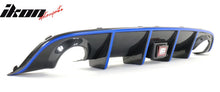 Load image into Gallery viewer, 2015-2023 Dodge Charger Rear Diffuser &amp; Red LED Blue Reflective Tape