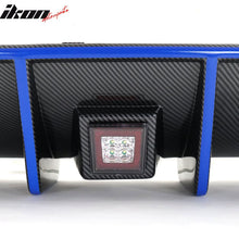 Load image into Gallery viewer, 2015-2023 Dodge Charger Rear Diffuser &amp; Red LED Blue Reflective Tape