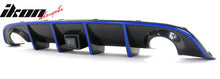 Load image into Gallery viewer, 2015-2023 Dodge Charger LED Rear Diffuser Carbon Fiber Look Blue Tape