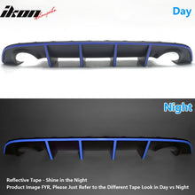 Load image into Gallery viewer, 2012-2014 Dodge Charger OE Style Rear Diffuser + Reflective Tape