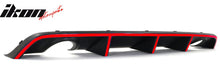 Load image into Gallery viewer, 2012-2014 Dodge Charger OE Style Rear Diffuser w/ Red Reflective Tape