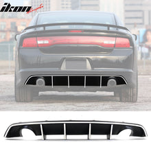 Load image into Gallery viewer, 2012-2014 Charger SRT8 V2 Style Rear Diffuser w/ Reflective Tape