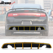 Load image into Gallery viewer, 2012-2014 Charger SRT8 V2 Style Rear Diffuser w/ Reflective Tape