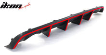 Load image into Gallery viewer, 2012-2014 Charger SRT8 V2 Style Rear Diffuser w/ Reflective Tape
