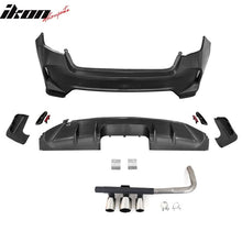 Load image into Gallery viewer, 2022-2024 Honda Civic LX Sport Rear Bumper Cover Set + Exhaust Pipe