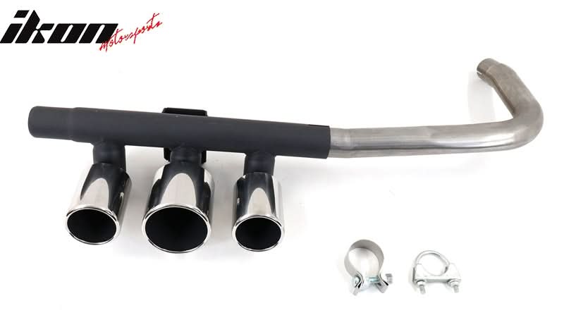 2022-2024 Honda Civic LX Sport Rear Bumper Cover Set + Exhaust Pipe