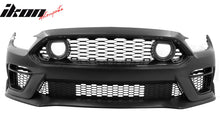 Load image into Gallery viewer, 2015-2017 Ford Mustang Front Bumper Cover Lower Upper Grills W/ LED