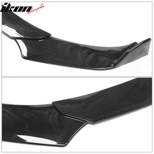 Load image into Gallery viewer, Honda Civic 62"-66" 3PCS A Style Black Front Lip with Strut Rods