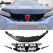 Load image into Gallery viewer, 2022-2024 Honda Civic Sedan Si Style Front Bumper Upper Grill &amp; Trim