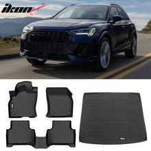 Load image into Gallery viewer, 2019-2024 Audi Q3 3D Molded Black All Weather Floor Mats Trunk Mat TPE