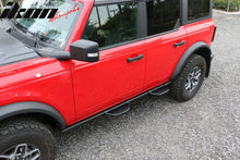 Load image into Gallery viewer, 2021-2025 Ford Bronco 4 Door Black Rock Rail Side Step Tungsten Steel