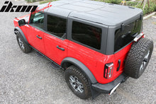 Load image into Gallery viewer, 2021-2025 Ford Bronco 4 Door Black Rock Rail Side Step Tungsten Steel