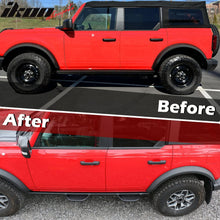 Load image into Gallery viewer, 2021-2025 Ford Bronco 4 Door Black Rock Rail Side Step Tungsten Steel