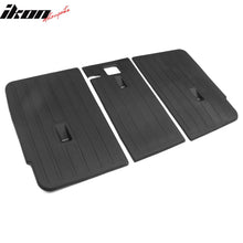 Load image into Gallery viewer, 2020-2023 Tesla Model Y Black Trunk Mats Rear Seat Cover Injection TPE
