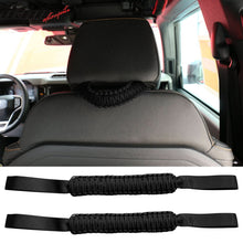 Load image into Gallery viewer, 2021-2025 Ford Bronco Headrest Handles Roll Bar Grab Nylon 2PCS