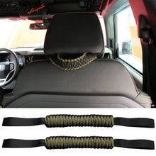 Load image into Gallery viewer, 2021-2025 Ford Bronco Headrest Handles Roll Bar Grab Nylon 2PCS