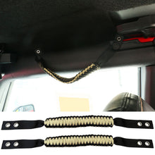 Load image into Gallery viewer, 2021-2025 Ford Bronco 2/4Dr 2PC Nylon Roll Bar Grab Handles Grip