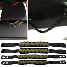 Load image into Gallery viewer, 2021-2025 Ford Bronco Headrest Handle + Roll Bar Grab Nylon 4PCS