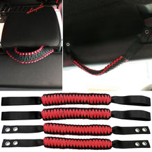 Load image into Gallery viewer, 2021-2025 Ford Bronco Headrest Handle + Roll Bar Grab Nylon 4PCS