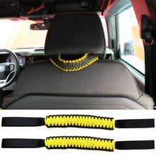 Load image into Gallery viewer, 2021-2025 Ford Bronco Headrest Handle + Roll Bar Grab Nylon 4PCS