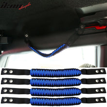 Load image into Gallery viewer, 2021-2025 Ford Bronco 2/4Dr 4PCS Nylon Roll Bar Grab Handles Grip