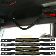 Load image into Gallery viewer, 2021-2025 Ford Bronco 2/4Dr 4PCS Nylon Roll Bar Grab Handles Grip
