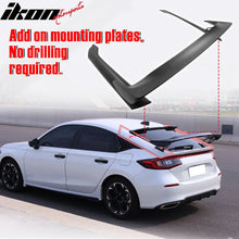 Load image into Gallery viewer, 2022-2024 Honda Civic Type R Primer Trunk Spoiler Mounting Plates ABS