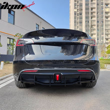 Load image into Gallery viewer, 2020-2024 Tesla Y IKON Matte Black Rear Bumper Lip W/ RearÂ Aprons PP
