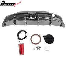 Load image into Gallery viewer, 2020-2024 Tesla Y IKON Matte Black Rear Bumper Lip W/ RearÂ Aprons PP