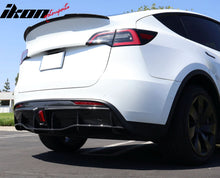 Load image into Gallery viewer, 2020-2024 Tesla Y IKON Carbon Fiber Print Rear Lip W/ RearÂ Aprons PP