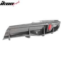 Load image into Gallery viewer, 2020-2024 Tesla Y IKON Carbon Fiber Print Rear Lip W/ RearÂ Aprons PP