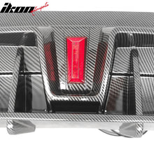 Load image into Gallery viewer, 2020-2024 Tesla Y IKON Carbon Fiber Print Rear Lip W/ RearÂ Aprons PP