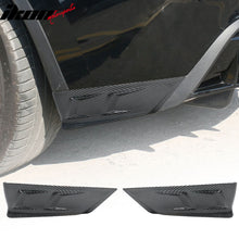 Load image into Gallery viewer, 2020-2024 Tesla Y IKON Carbon Fiber Print Rear Lip W/ RearÂ Aprons PP