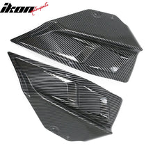 Load image into Gallery viewer, 2020-2024 Tesla Y IKON Carbon Fiber Print Rear Lip W/ RearÂ Aprons PP
