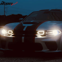 Load image into Gallery viewer, 2020-2023 Dodge Charger SRT Widebody Style Smoke LED Mesh Grille ABS