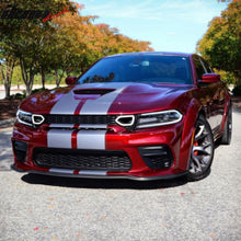 Load image into Gallery viewer, 2020-2023 Dodge Charger SRT Widebody Style Smoke LED Mesh Grille ABS