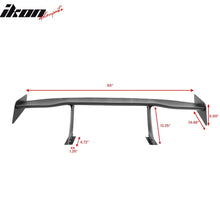 Load image into Gallery viewer, Universal 65'' GT Trunk Spoiler V1 Brackets V4A Legs + V4D Plates ABS