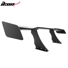 Load image into Gallery viewer, Universal 57'' GT Trunk Spoiler V1 Brackets V4B Legs + V4D Plates ABS