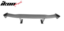 Load image into Gallery viewer, Universal 65'' GT Trunk Spoiler V1 Brackets V4C Legs + V4D Plates ABS